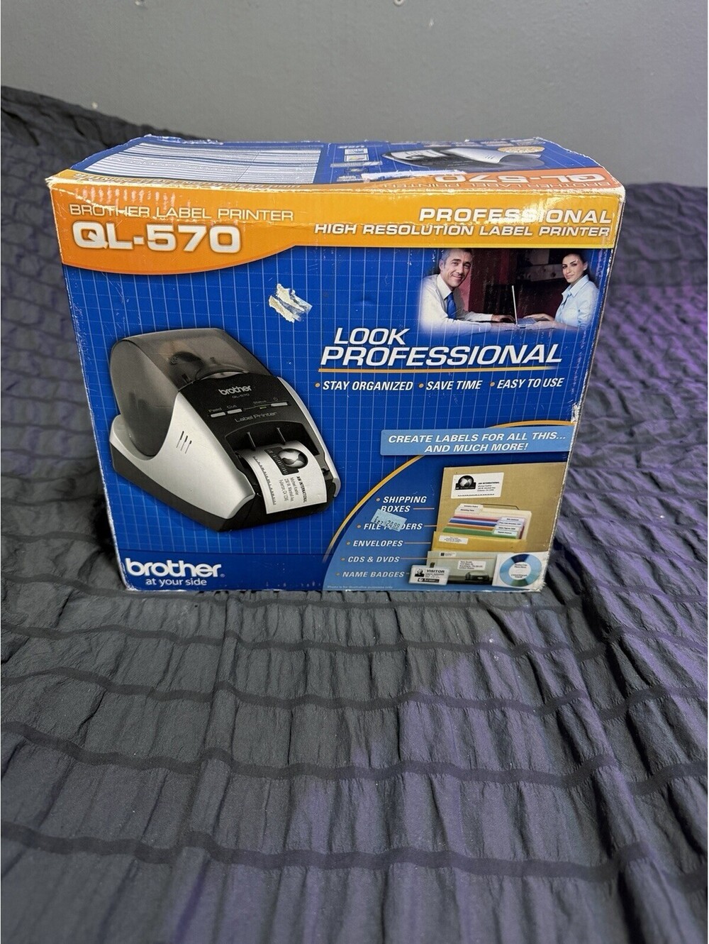 Brother QL-570 Professional High Rez Thermal Label Printer